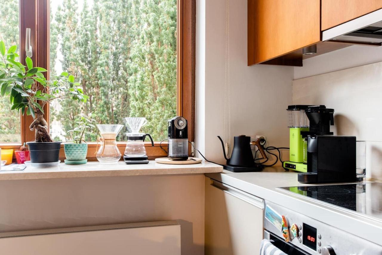 Mokotow, Apartment With Terrace, Greenery And Near The Airport! Varsavia Esterno foto